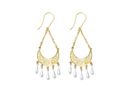 Gold Plated | Chandelier Earrings